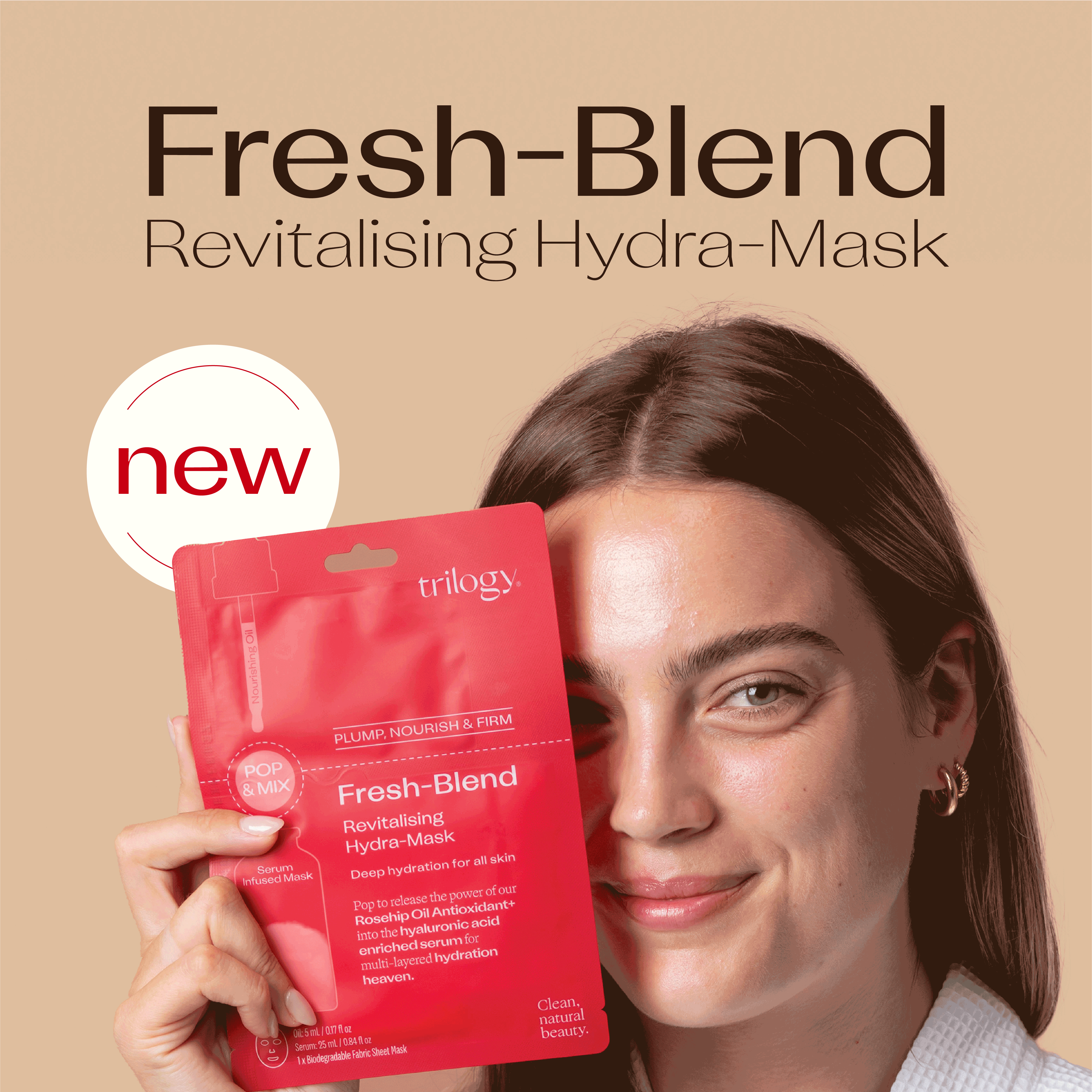 Fresh-Blend Revitalising Hydra-Mask - 5 Pack