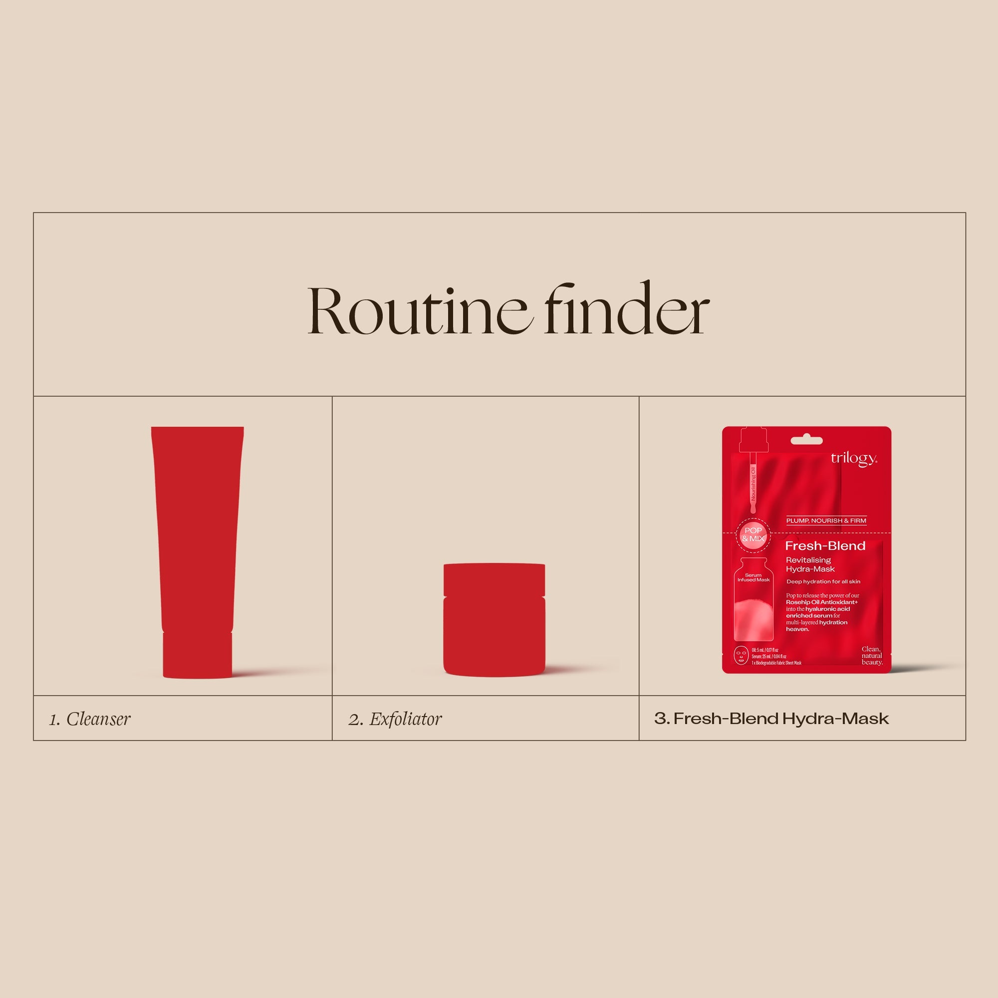 Fresh-Blend Revitalising Hydra-Mask - 5 Pack