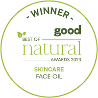Instant Glow Rosehip Oil badge