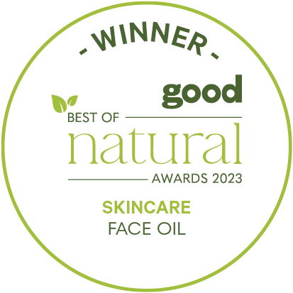 Instant Glow Rosehip Oil badge